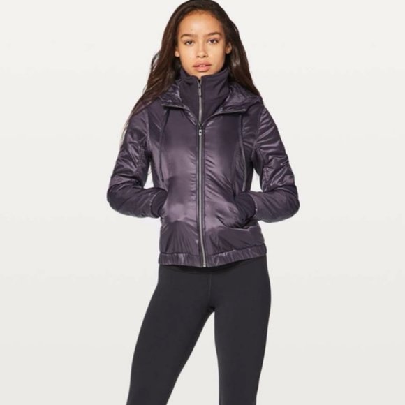 lululemon athletica Jackets & Blazers - Lululemon Scuba Hoodie Glyde Size 4